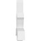 Ekena Millwork Davenport Architectural Grade PVC Gable Bracket, 84"W x 35"H x 6"D x 6"F, 10/12 Pitch GBP084X35X0606DAV00 - alternate 2
